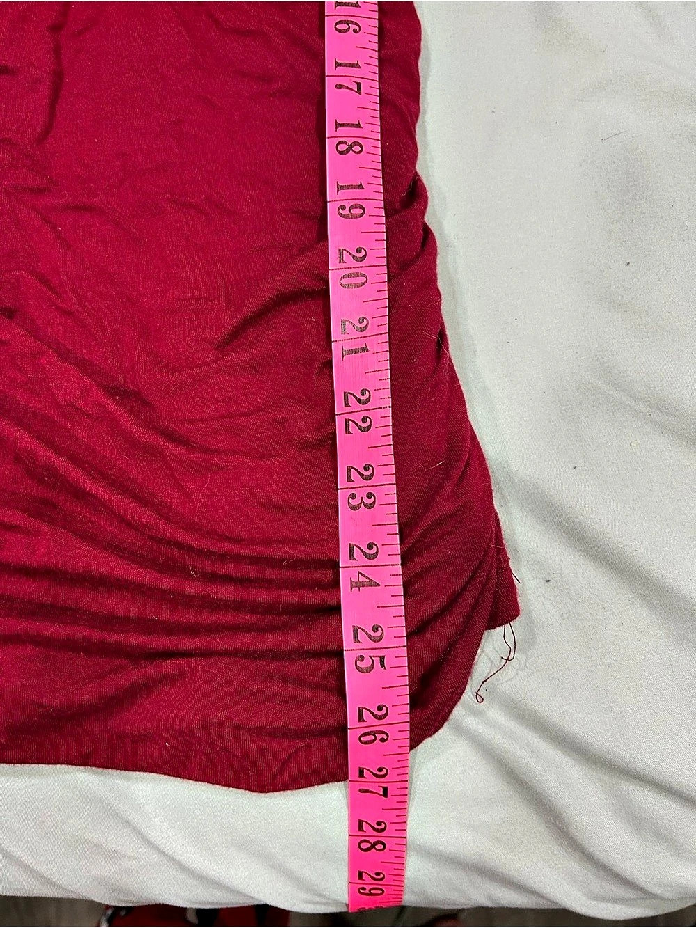 dynamite Ruched Mini Dress in Red Size Medium - Picture 3 of 3
